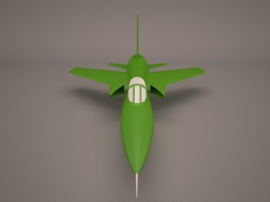 military aircraft 55 3D Model