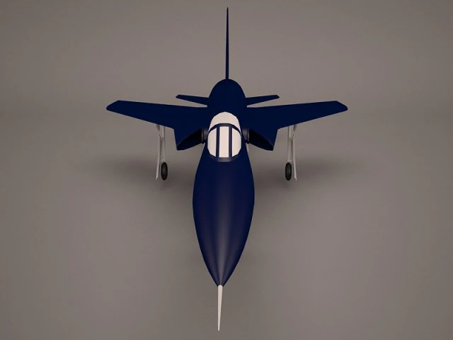 aeronave militar 56 Modelo 3D .c4d .max .obj .3ds .fbx .stl .blend