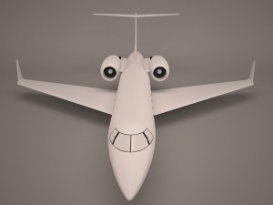 military aircraft 57 3D Model