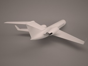 military aircraft 57 Model 3D