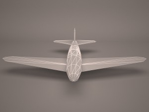 military aircraft 60 3D Model