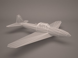 military aircraft 60 3D Model