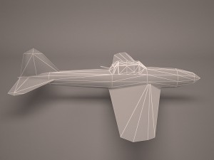military aircraft 60 3D Model