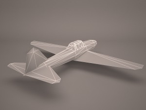 military aircraft 60 3D Model
