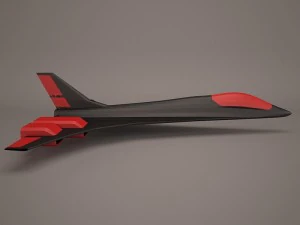 military aircraft 62 3D Model