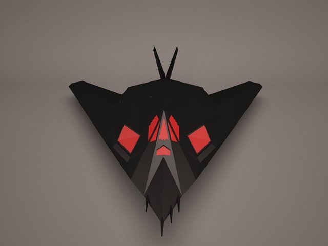 military aircraft 63 Model 3D .c4d .max .obj .3ds .fbx .stl .blend 