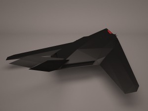 military aircraft 63 Model 3D