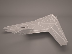 military aircraft 63 Model 3D