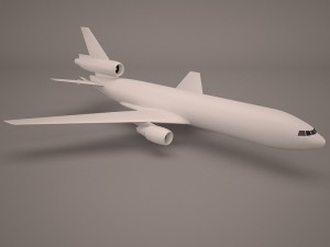 military aircraft 65 3D Model