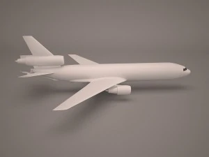 military aircraft 65 3D Model