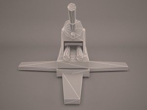 anti aircraft 3D मॉडल