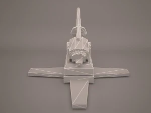 anti aircraft 3D Model