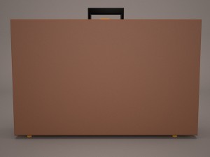 attache case Modèle 3D