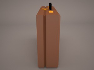 attache case Modèle 3D