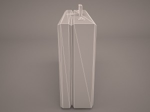 attache case Modèle 3D