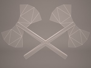 warrior axe 3D Model