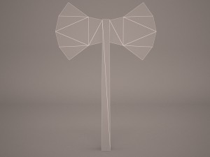 warrior axe 3D Model