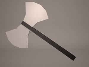 warrior axe 3D Model