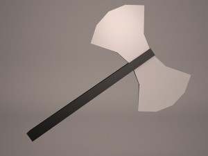 warrior axe 3D Model