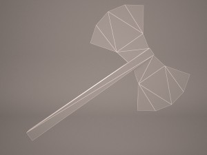 warrior axe 3D Model