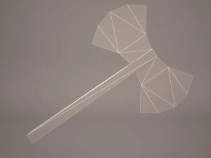 ascia del guerriero Modello 3D