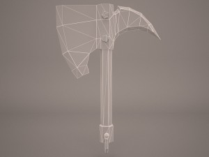 warrior axe 1 3D Модель