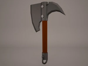 warrior axe 1 3D Model