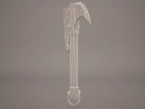 warrior axe 1 3D Model