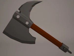 warrior axe 1 3D Model