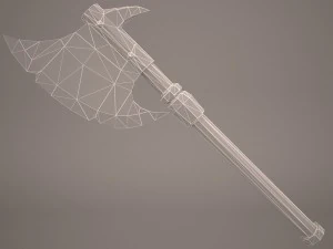 warrior axe 2 3D Model