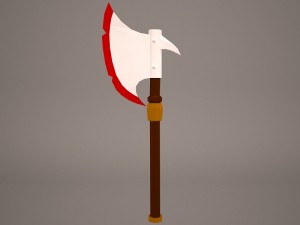 warrior axe 2 3D 模型