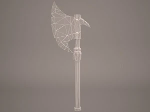 warrior axe 2 3D Model