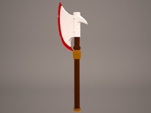 warrior axe 2 3D 模型