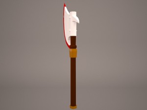 warrior axe 2 3D 模型