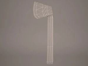 warrior axe 3 3D Model