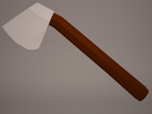 warrior axe 3 3D Model
