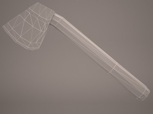 warrior axe 3 3D Модель