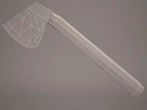 warrior axe 3 3D Model