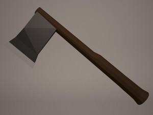 warrior axe 4 3D Model