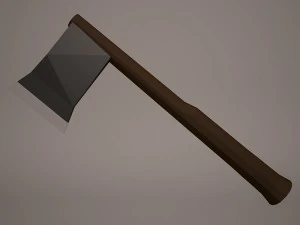 warrior axe 4 Modello 3D
