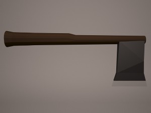 warrior axe 4 3D 模型