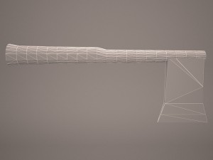 warrior axe 4 3D 模型