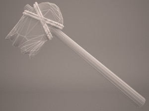 warrior axe 5 3Dモデル