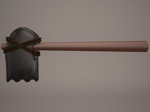 warrior axe 5 3Dモデル