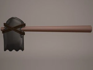 warrior axe 5 3D Model
