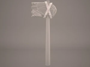 warrior axe 5 3D Model