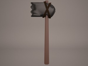 warrior axe 5 3Dモデル