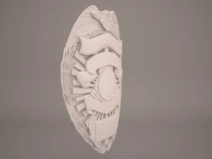 us police badge 3D Model