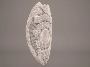 us police badge 3D Model