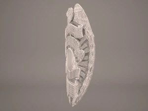 us police badge 3D Model